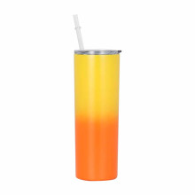 Wholesale New Products 2021 Metal 20oz Tumbler Double Walled Stainless Steel Straight Side Tumbler Wide Mouth Tumbler